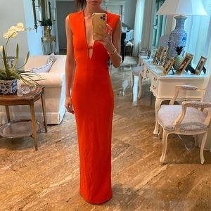 Solace Ophelie RED gown - size XS. Worn once!